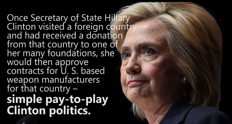 pay to play Hillary